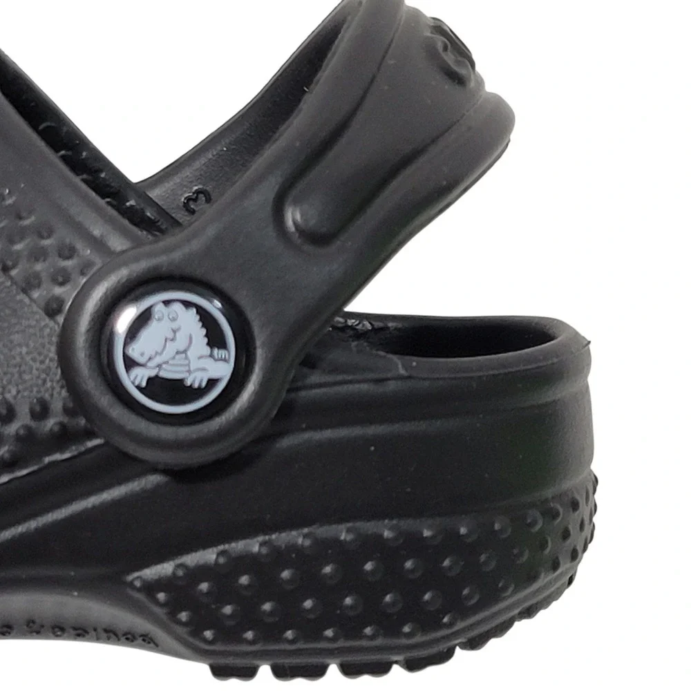 Crocs Infant Littles Classic Clogs Size C2/C3 Black Slip On Shoe Unisex Gift Box